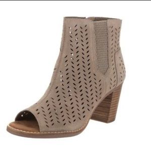 Toms Peep Toe Booties